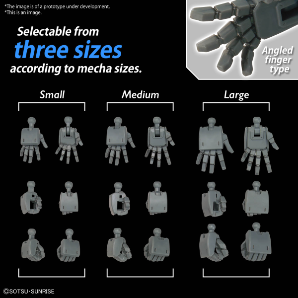 Gundam Option Parts: 03 Build Hands Edge