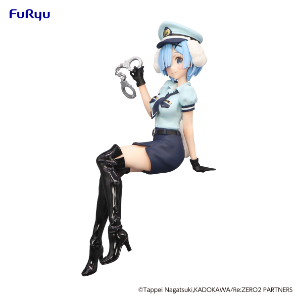 Re:ZERO: Rem (Police Officer Cap w/ Dog Ears) Noodle Stopper Figure