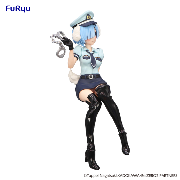 Re:ZERO: Rem (Police Officer Cap w/ Dog Ears) Noodle Stopper Figure