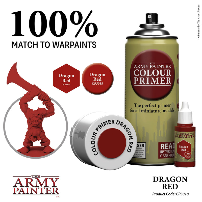 Army Painter Sprays: Dragon Red