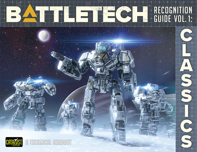 Battletech - Technical Readout: Recognition Guide Vol. 1: Classics (Softcover)