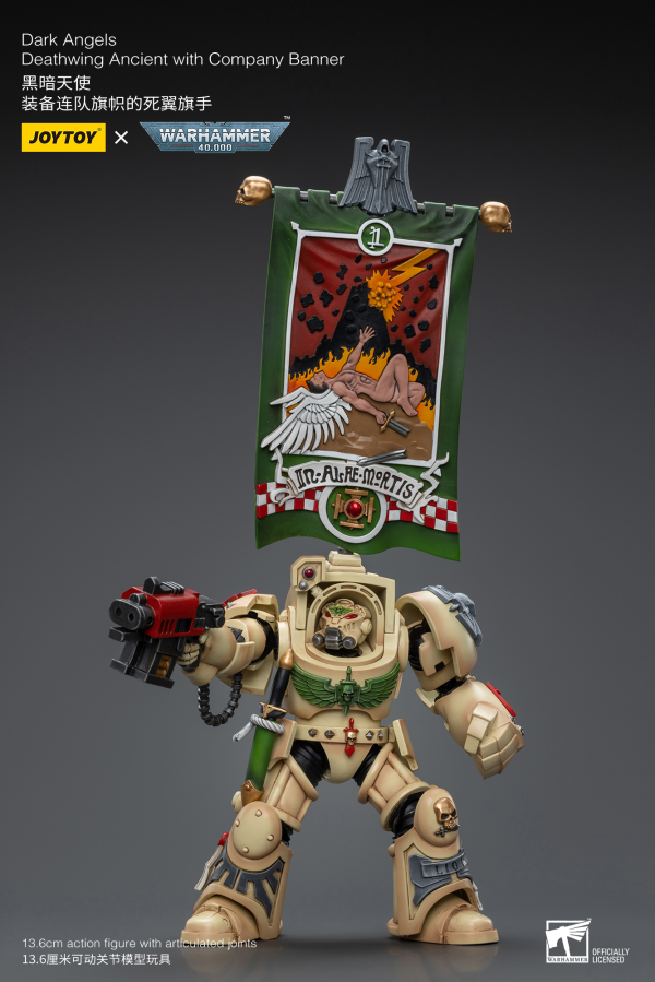 Joytoy: Dark Angels - Deathwing Ancient with Company Banner