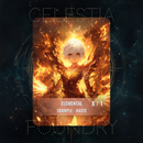 Elemental Token - [Red] [X/1 Trample Haste] Ver 01