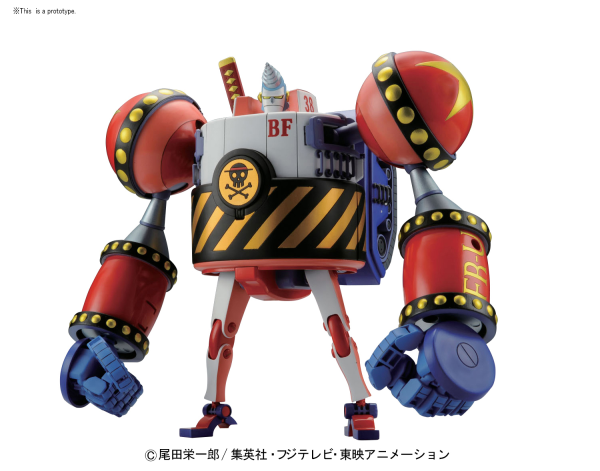 One Piece: General Franky Best Mecha Collection Model Kit