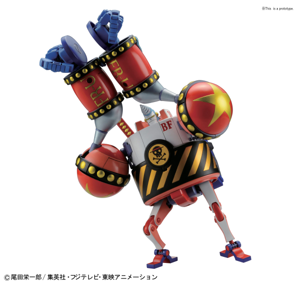 One Piece: General Franky Best Mecha Collection Model Kit