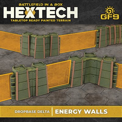 Battletech Terrain: HEXTECH Dropbase Delta- Energy Walls