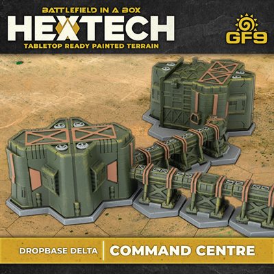 Battletech Terrain: Hextech Dropbase Delta- Command Centre