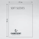 GAMEGENIC: Soft Sleeves (100) 67x94mm