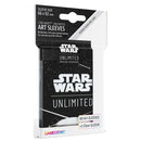 Star Wars Unlimited: Art Sleeves - Card Back Black