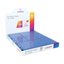 GAMEGENIC: Card Binder Pages: Sideloading 18-Pocket - Blue (50)