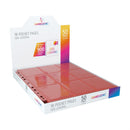 GAMEGENIC: Card Binder Pages: Sideloading 18-Pocket - Red (50)