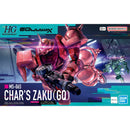 HG GQuuuuuuX: Char's Zaku (GQ)