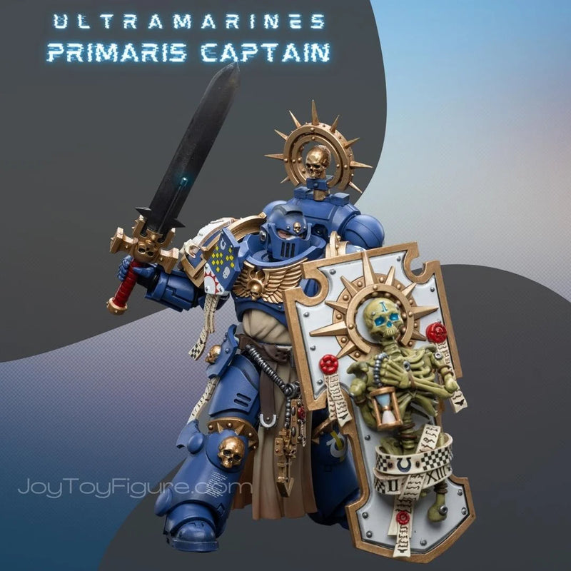 Joytoy: Ultramarines Captain with Relic Shield and Power Sword