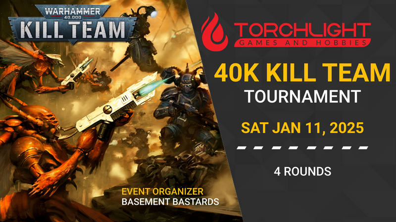 40K Kill Team Tournament [Jan 11, 2025]