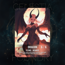 Dragon Token - [Black/Red] [6/6 Flying Menace] Ver 01