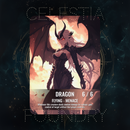 Dragon Token - [Black/Red] [6/6 Flying Menace] Ver 02
