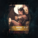 Dragon Token - [Gold] [4/4 Flying] Ver 02