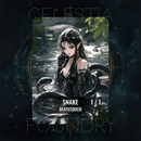 Snake Token - [Black] [1/1 Deathtouch] Ver 01