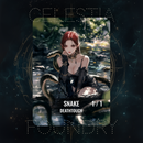 Snake Token - [Black] [1/1 Deathtouch] Ver 03