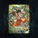 Human Monk Token - [Green] [1/1] Ver 01