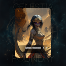 Zombie Warrior Token - [Black] [4/4] Ver 01