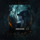 Zombie Wizard Token - [Black] [1/1] Ver 01