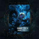 Zombie Token - [Black/Blue] [X/X Menace] Ver 01