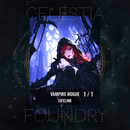 Vampire Rogue Token - [Black] [1/1 Lifelink] Ver 02