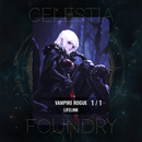 Vampire Rogue Token - [Black] [1/1 Lifelink] Ver 03