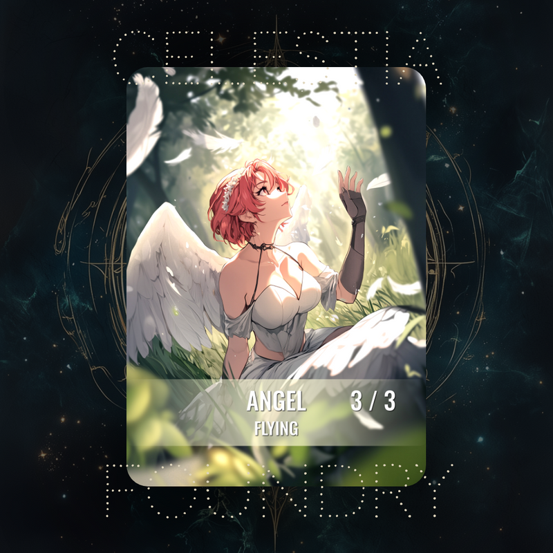 Angel Token - [White] [3/3 Flying] Ver 02