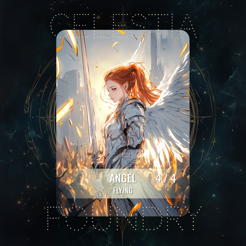 Angel Token - [White] [4/4 Flying] Ver 02