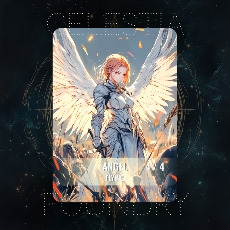 Angel Token - [White] [4/4 Flying] Ver 06