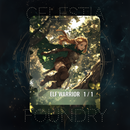 Elf Warrior Token - [Green] [1/1] Ver 06