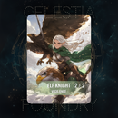 Elf Knight Token - [Green] [2/2 Vigilance] Ver 04