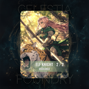 Elf Knight Token - [Green] [2/2 Vigilance] Ver 06
