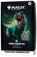 Magic: Foundations Commander Deck - Tramplesaurus Rex [Oct 2, 2026]