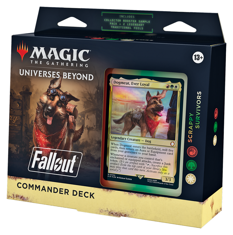 Universes Beyond: Fallout Commander Deck - Scrappy Survivors