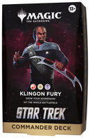 Magic: Star Trek Commander Deck - Klingon Fury [Nov 13, 2026]