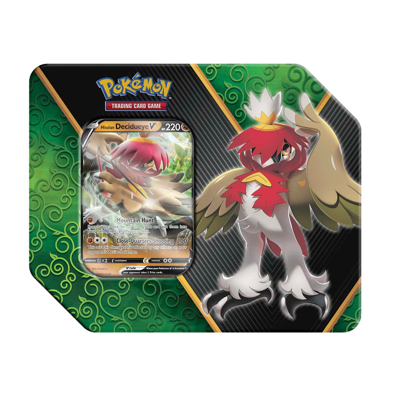 Pokemon: Divergent Powers Tin (Decidueye V, Typhlosion V, Samurott V)