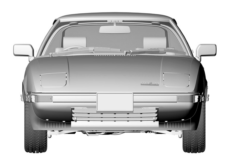 Hasegawa: 1:24 Mazda Savanna RX-7 (SA22C) Late Ver. Turbo GT