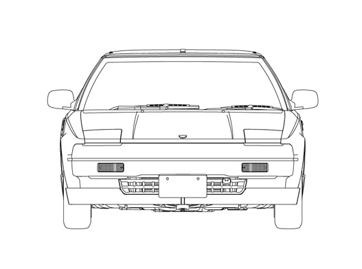Hasegawa: 1:24 Toyota MR2 (AW11) L Ver. G-Limited Super Charger (T Bar Roof)