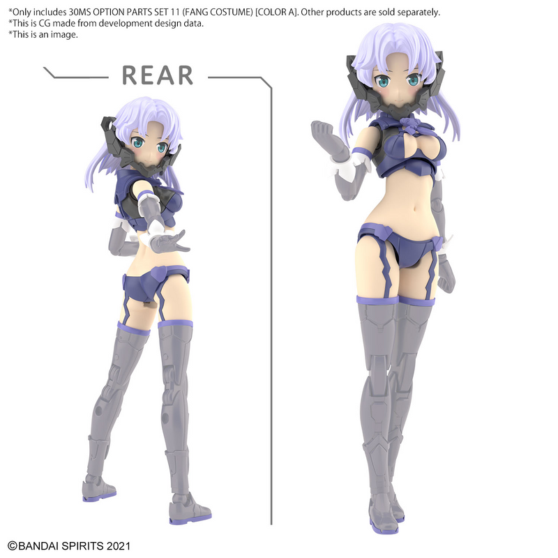 30MS Option Parts 11 Fang Costume (Color A)