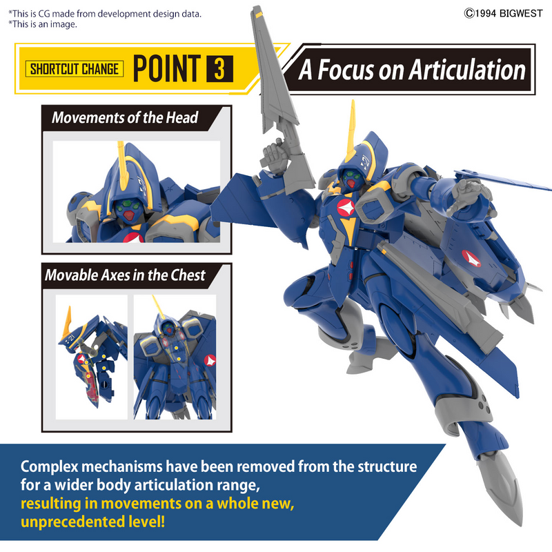 Macross: HG YF-21 1/100 Model Kit