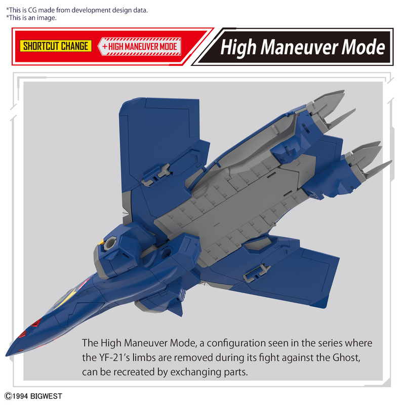 Macross: HG YF-21 1/100 Model Kit