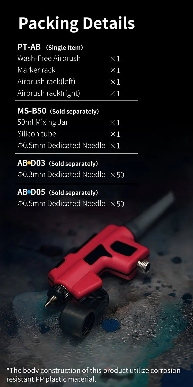 DSPIAE: Wash Free Airbrush