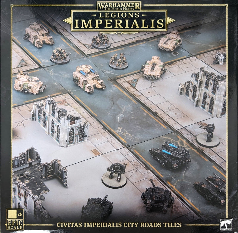 Legions Imperialis: Civitas Imperialis City Road Tiles (Web)