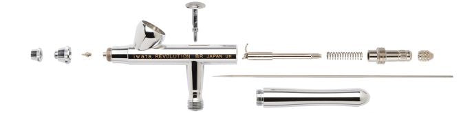 Iwata: Revolution HP-BR Gravity Feed Dual Action Airbrush