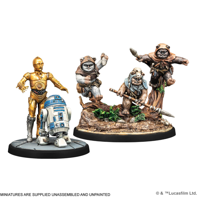 Star Wars Shatterpoint: Yub Nub -  Logray & Wicket Squad Pack Squad Pack