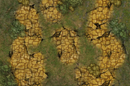 TableBound: Forest Ruins 36x54" Game Mat (Sized for StarCraft TMG)
