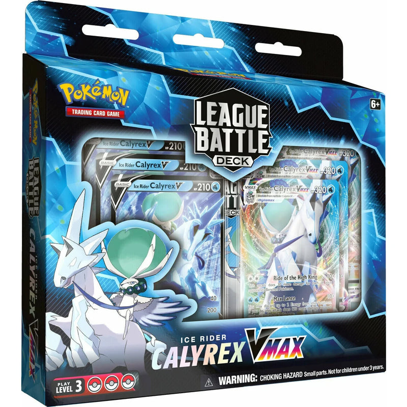 Pokemon VMAX League Battle Deck: Calyrex - Shadow Rider / Ice Rider